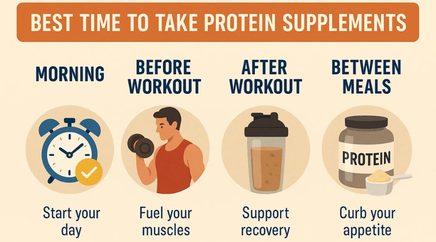 Best Time To Take Protein Supplements